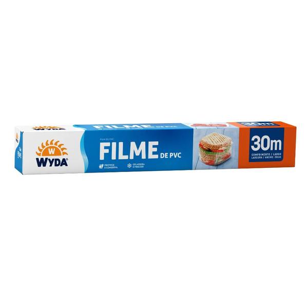EMBALAGEM WYDA FILME PVC 30MX28CM