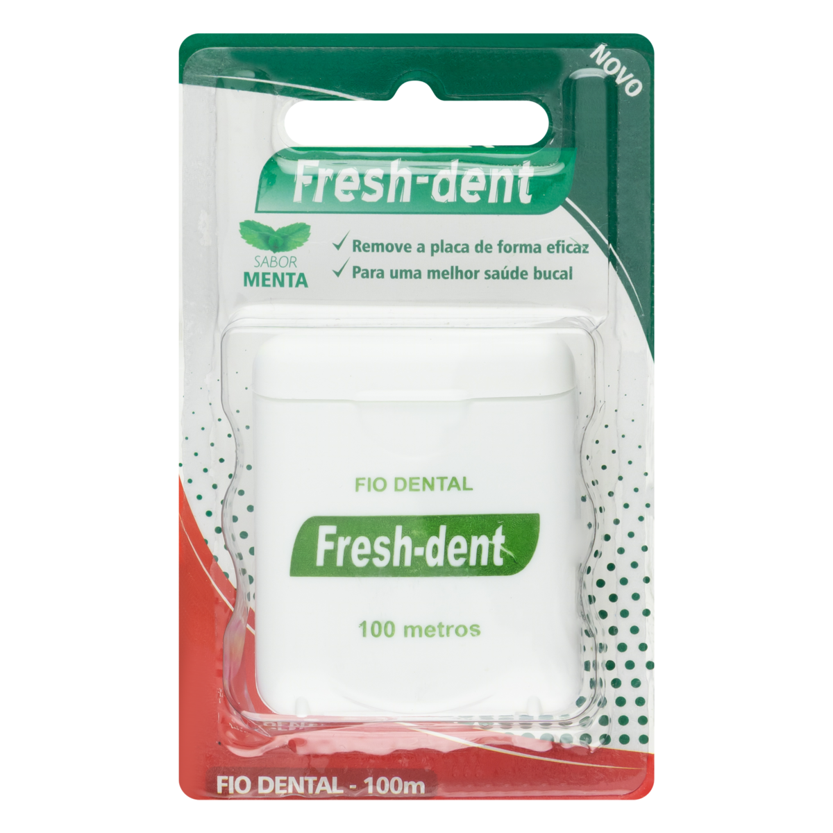 Fio Dental Fresh Dent Menta 100mt