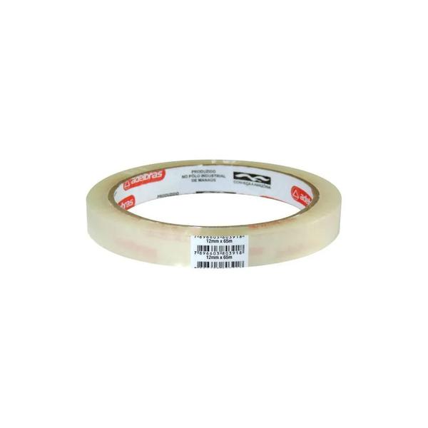 FITA ADESIVA POLISIL ADEBRAS 12MM X 65M