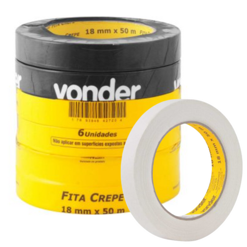 FITA CREPE 24MMX50M VONDER
