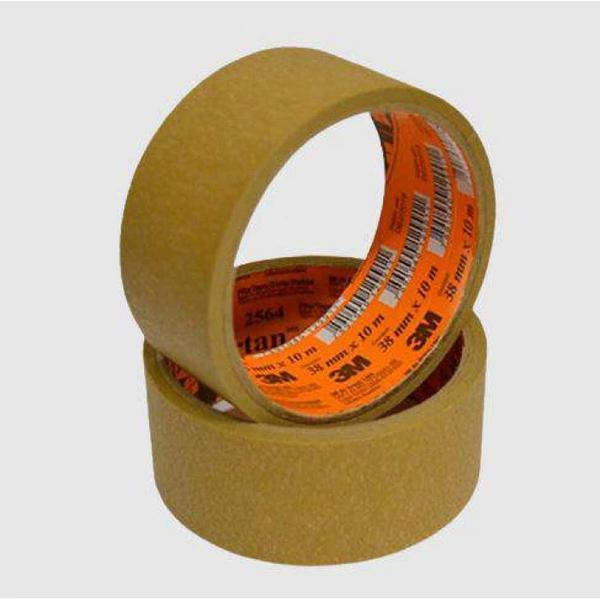 FITA CREPE ADELBRAS 24MMX50M KRAFT CORRUGADA