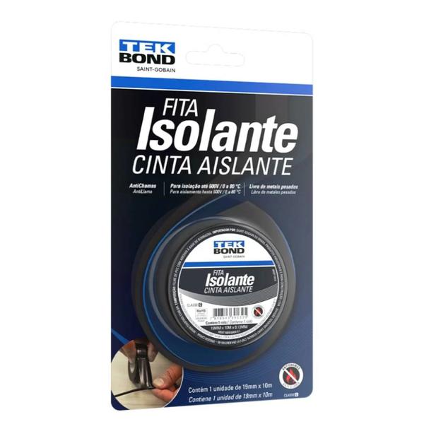 FITA ISOLANTE TEKBOND BLISTER 19MMX10M