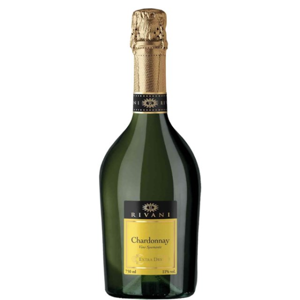 Espumante Rivani 750ml Branco Extra Dry Chardonnay