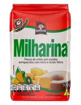 FLOCOS DE MILHO QUAKER MILHARINA PRE COZ