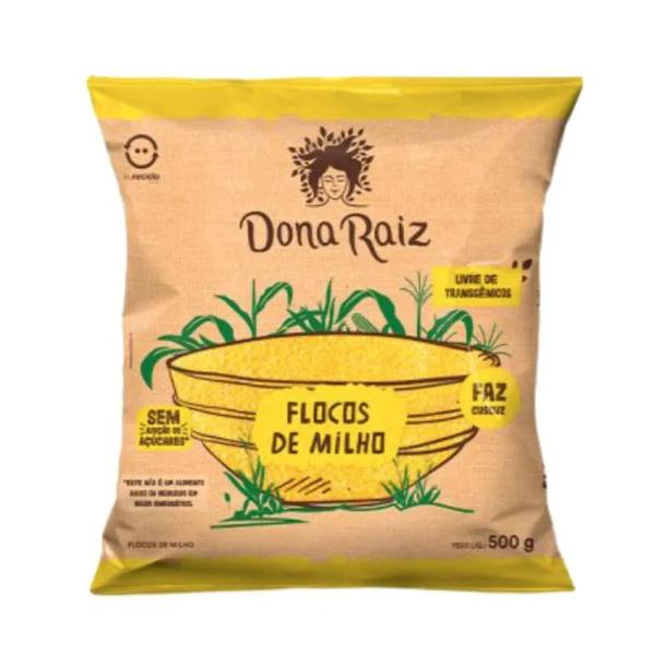 FLOCOS DE MILHO DONA RAIZ 500G