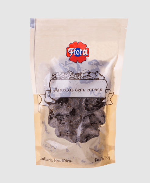 AMEIXA CASA FLORA 250G ZIP SEM CAROO