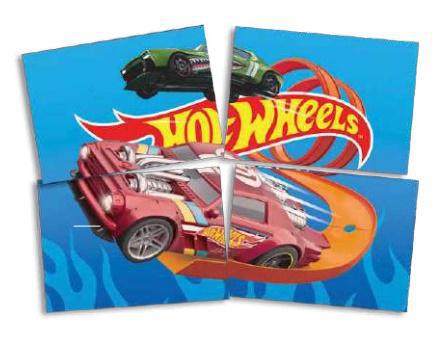 PAINEL 4 LAMINAS HOT WHEELS UN FESTCOLOR