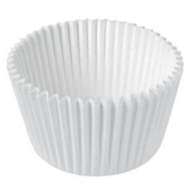 FORMAS IMPERMEAVEIS CUPCAKE BRANCO C/45