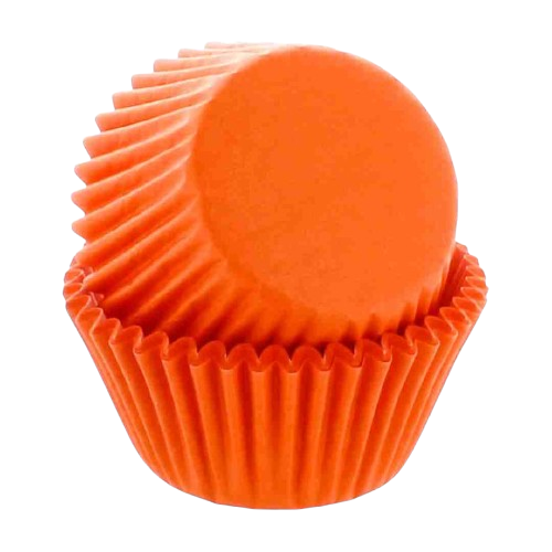 FORMA CUPCAKE PLAC LARANJA 45UN