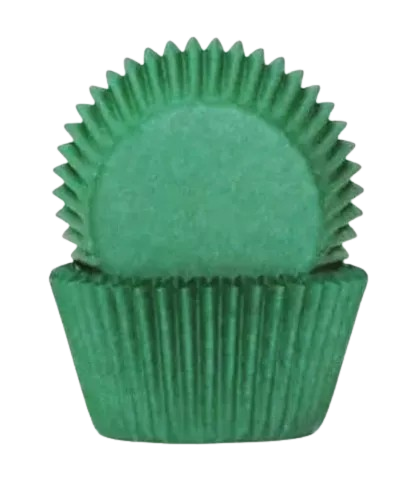 FORMA CUPCAKE PLAC VERDE ESCURO 45UN