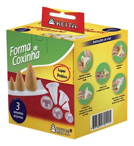 FORMA COXINHA KEITA C/3UND