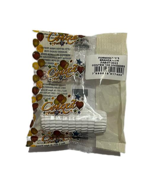 FORMINHA BRIGADEIRO BRANCA 100UN
