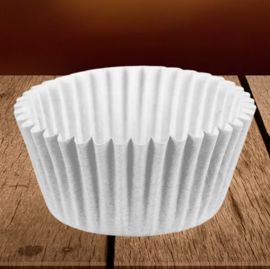 Forminha Papel Cupcake C/45 Branca