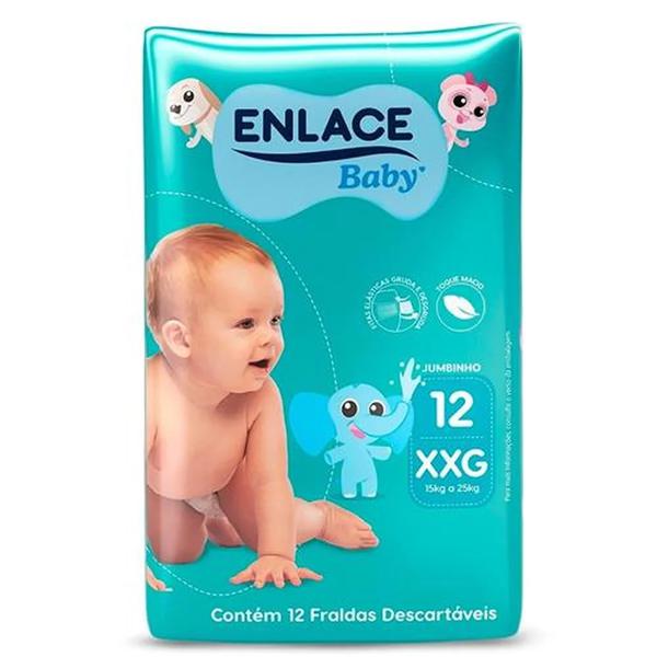 Fralda Enlace Baby Jumbinho Ex Ex