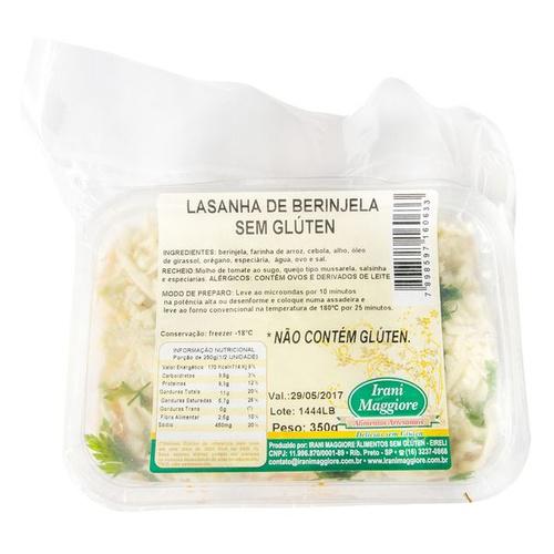FR LASANHA BERINJELA IRANI 350G