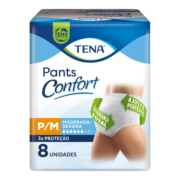 FR TENA PANTS CONFORT P/M C/8