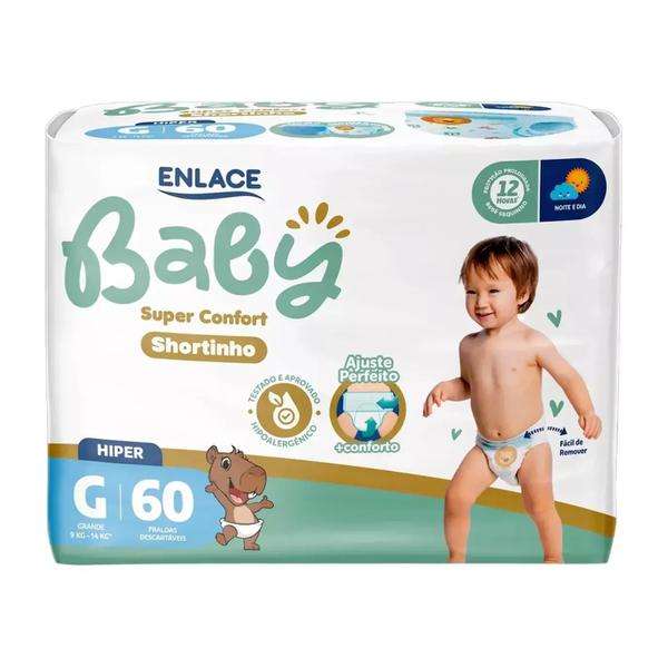 FRALDA ENLACE BABY SUP CONF XXG C/22