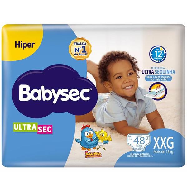 FRALDA BABYSEC ULTRA HIPER  XXG