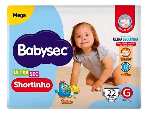FRALDA DESC.BABYSEC CALCA MEGA G 22UN