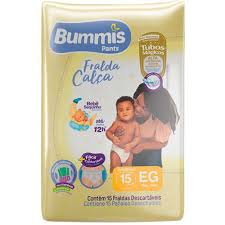 FRALD BUMMIS PANTS JUMBI EG 15UN 