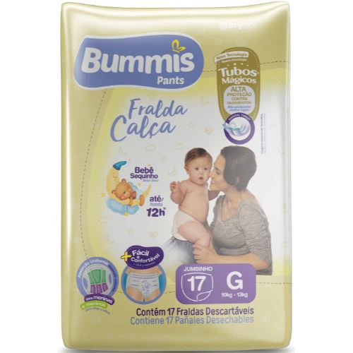 FRALDA DESC. BUMMIS PANTS-CALCA JUMBINHO G