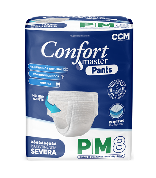 FRALDA DESC GERIATR CALCA CONFORT P/M C8