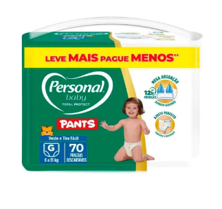 FRALDA PERSONAL TOTAL PROTECT  GIGA G C/