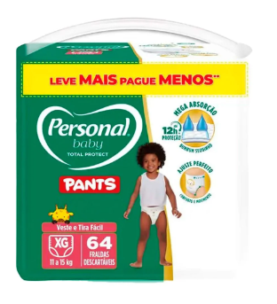 FRALDA PERSONAL TOTAL PROTECT GIGA XXG C