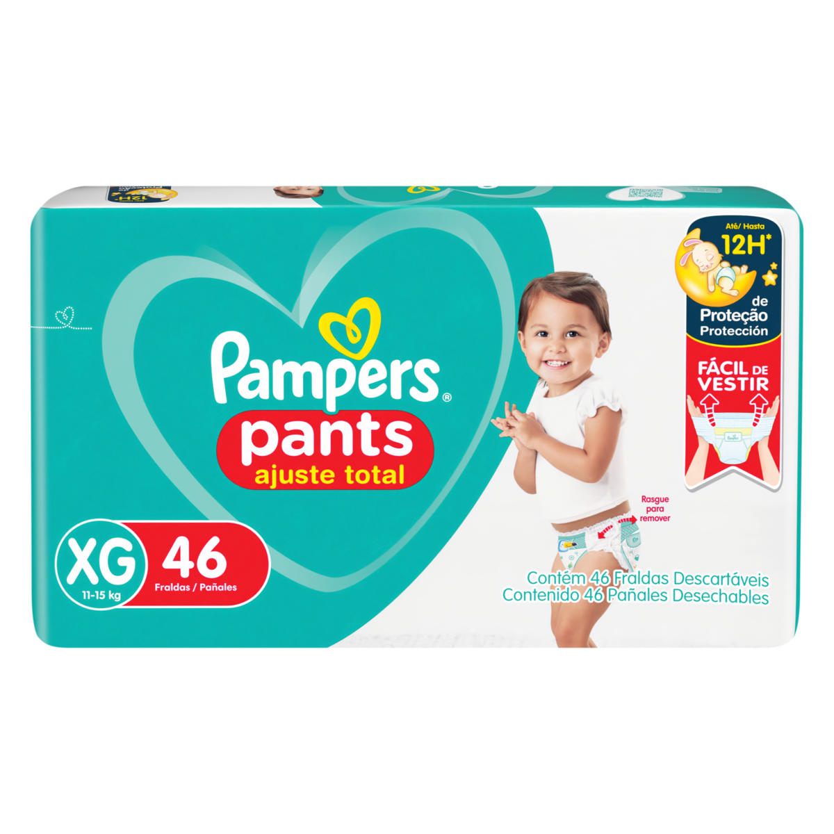 Fralda Pampers Pants Hiper Xg 46Un