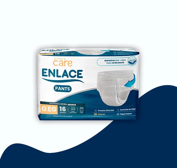 FRALDA ENLACE ADULTO PANT.P.G/XG 16UN