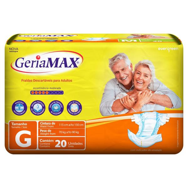 FRALDA GERIAMAX AD ECON G C20UN