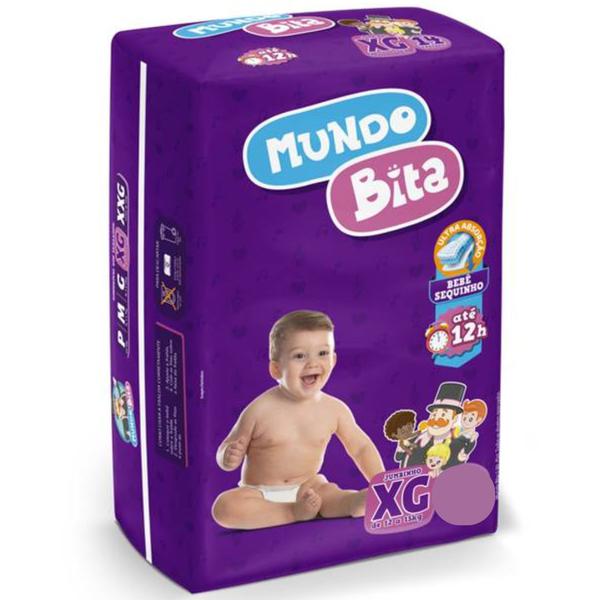 FRALDA MUNDO BITA JUBINHO XG C/14