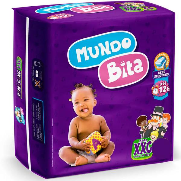 FRALDA MUNDO BITA MEGA XXG C/22