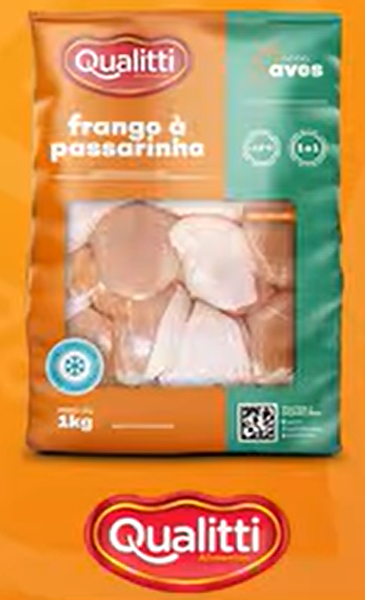 Frango a Passarinho Qualitti, 800g