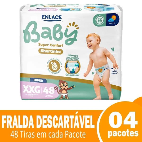FRALDA ENLACE BABY SUP CONF XG C/26