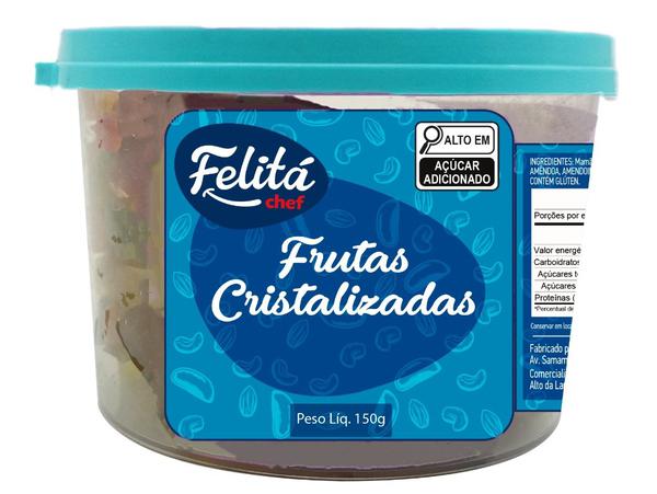 FRUTAS CRITALIZADAS FELITA CHEF 12X150G