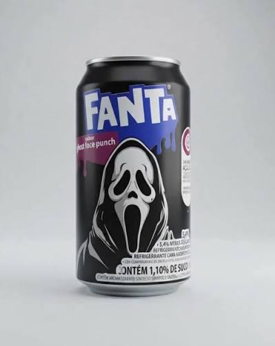 REFRIGERANTE FANTA MISTERIO GHOST FACE LATA 350ML