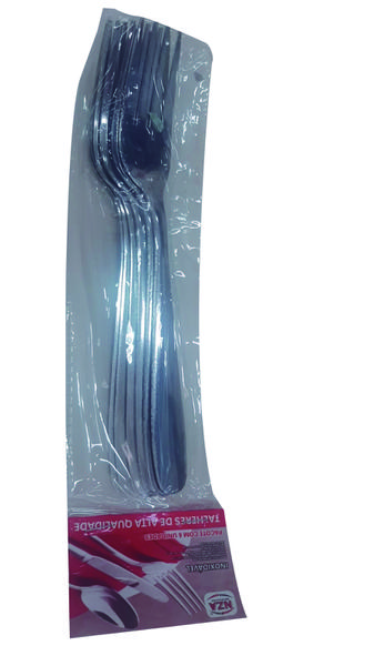 CONJ GARFO NZA INOX 20,5CM C/6UN