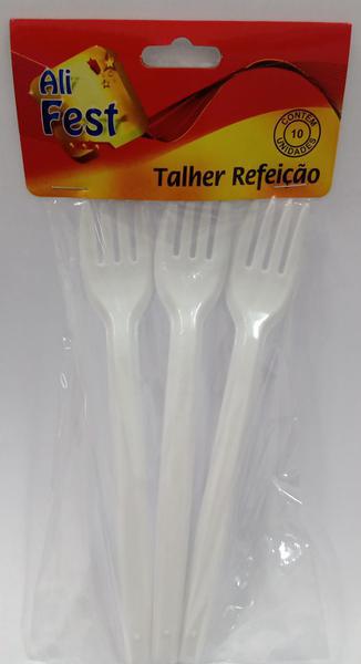 TALHER DE REFEIÇÃO COM 10 UN