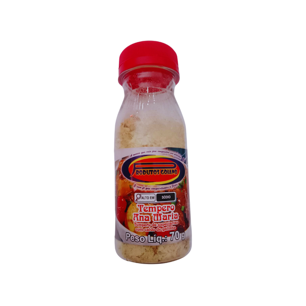 GARRAFA TEMPERO ANA MARIA 70GR PRODUTOS GOIANO