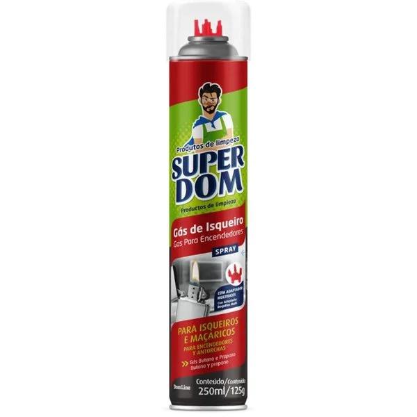 Gas De Isqueiro Super Dom 250ml