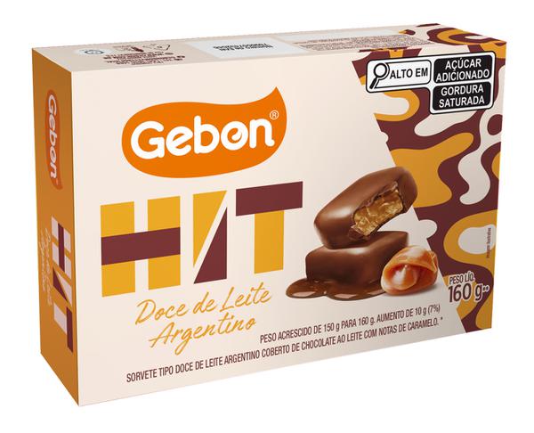 SORVETE GEBON SNACK HIT DOCE DE LEI