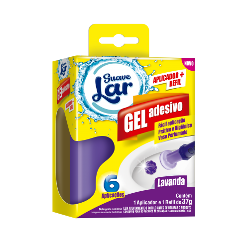 GEL ADESIVO SUAVELAR LAVANDA 37GR