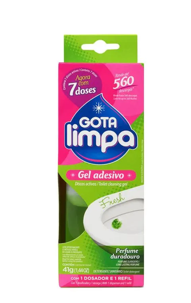 GEL ADESIVO GOTA LIMPA C/2 FRESH