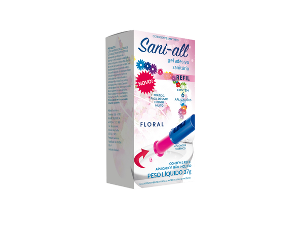 GEL SANITARIO SANI ALL C/ APLICADOR FLOR