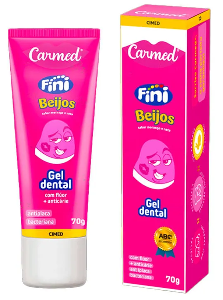 CREME DENTAL CARMED FINI BEIJOS 70G
