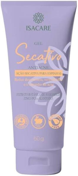 GEL SECATIVO ISACARE 60G ANTIACNE