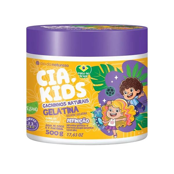 CN GELATINA CIA KIDS CACHINHOS NAT 500G