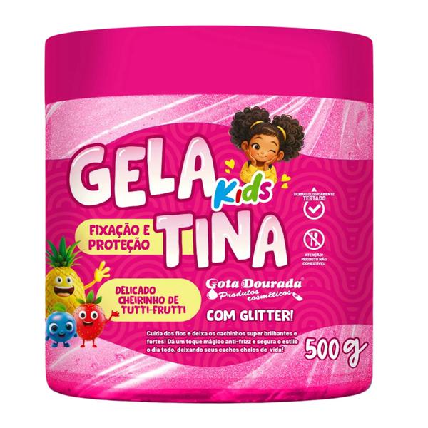 GELATINA GOTA DOURADA KIDS 500G TUTTI FR