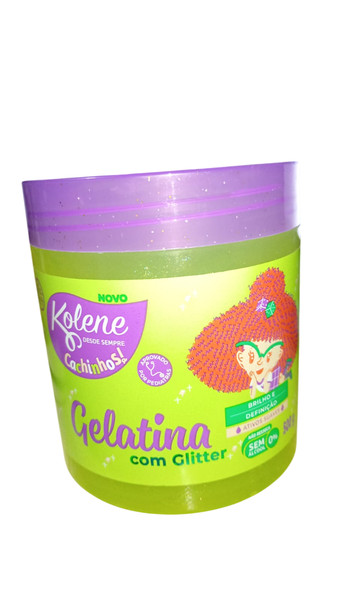GELATINA KOLENE CACHINHOS COM GLITTER 500G